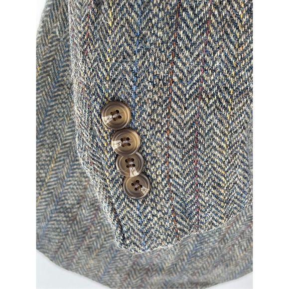 Lauren Ralph Lauren Wool Blazer Men's Size 41 R Gray Multicolor Sports Coat - Picture 6 of 13